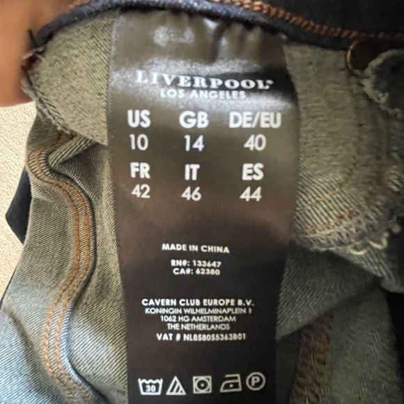 NWT Liverpool LosAngeles women skinny‎ jean - Picture 5 of 8